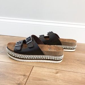 Nordstrom MIA Topaz Embellished Slide Sandal